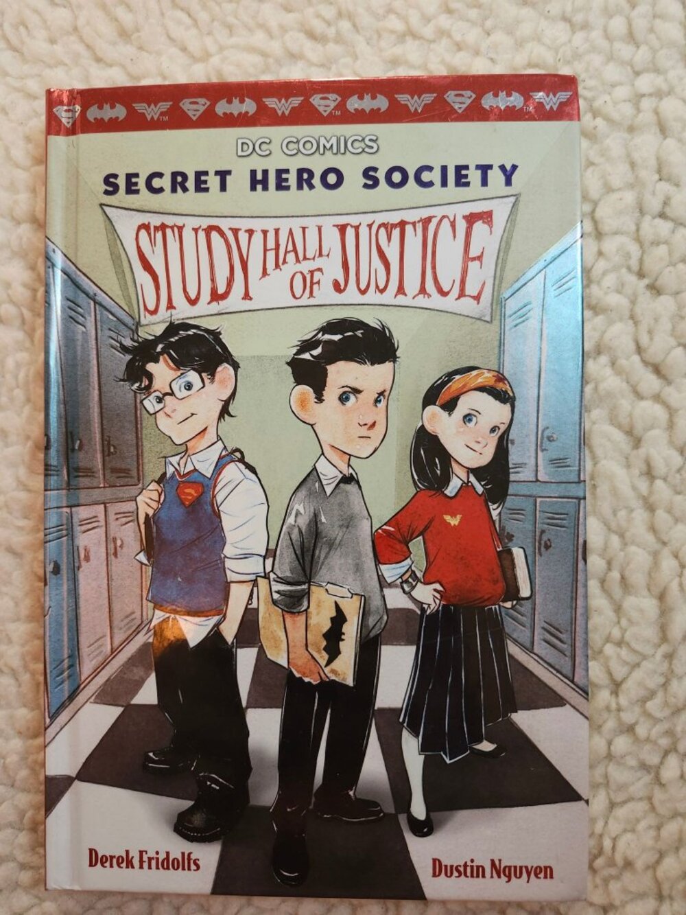 DC Comics Secret Hero Society Study Hall of Justice Hardcover Derek Fridolfs